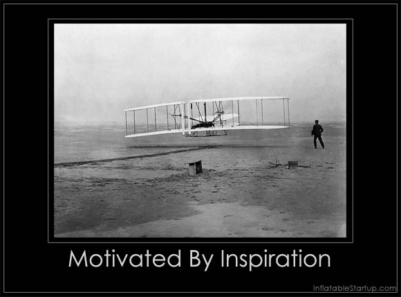 Wright Brothers Inspired by Motivation